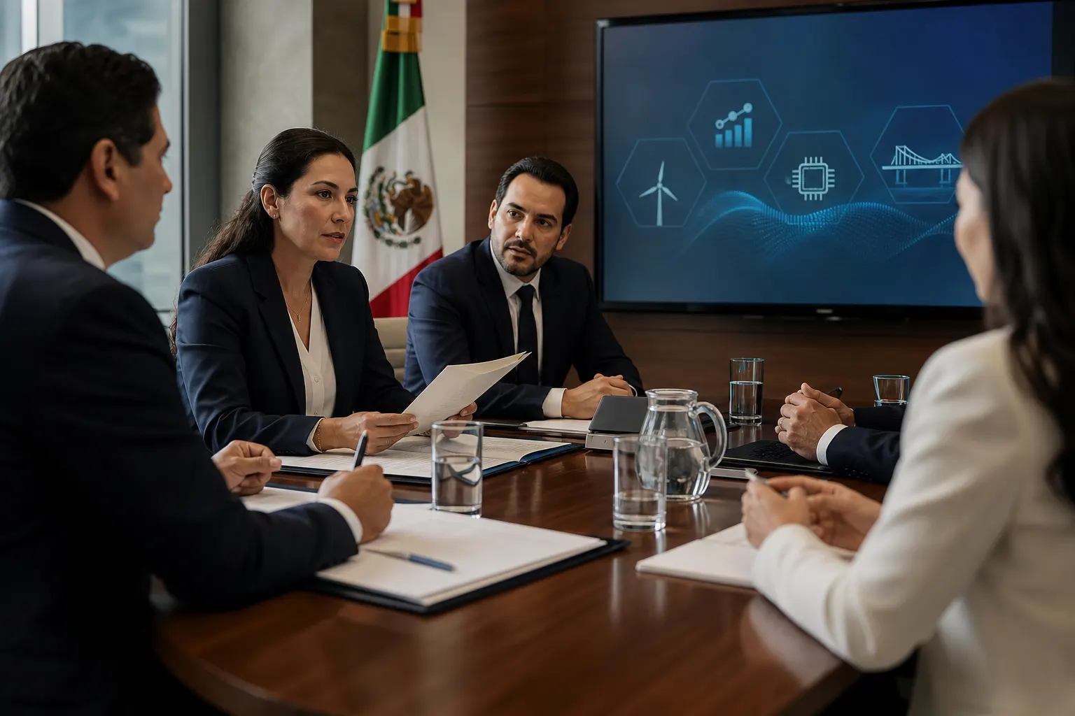 Documentos sobre la propuesta mexicana para revisar inversiones extranjeras por seguridad nacional