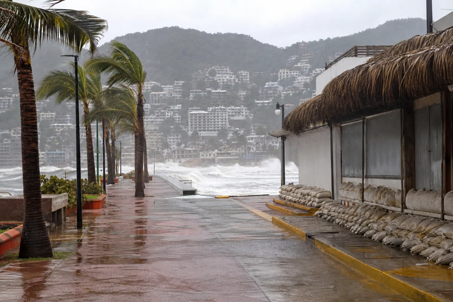 Huracán Polo México septiembre 2026: lluvias continúan y autoridades mantienen prevención costera