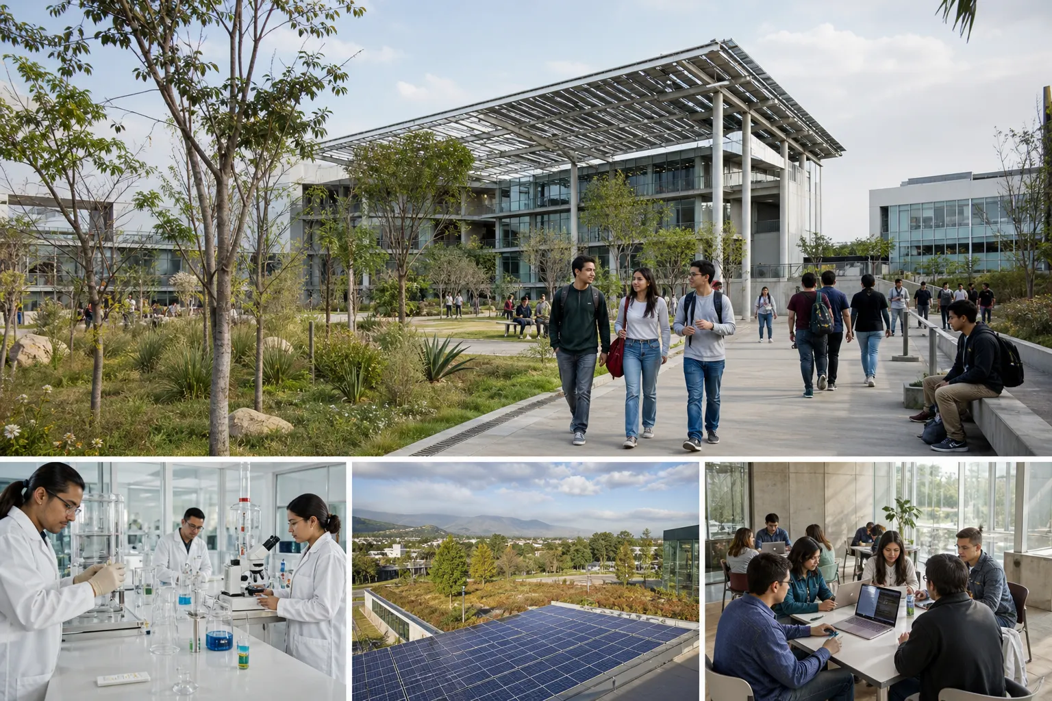 Representación conceptual de la nueva ENES de la UNAM en el suroriente de Ciudad de México
