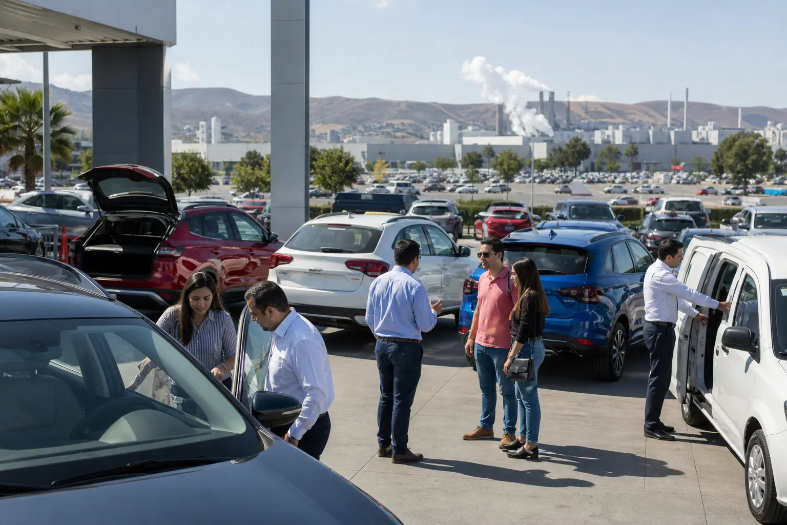 Distribuidora de vehículos ligeros en México durante el récord de ventas de enero a septiembre de 2026